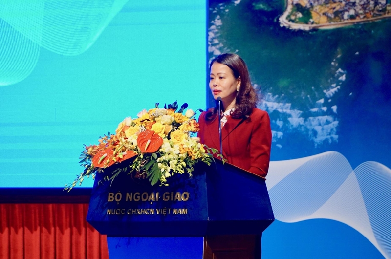 Thứ trưởng Bộ Ngoại giao Nguyễn Minh Hằng phát biểu khai mạc Hội nghị