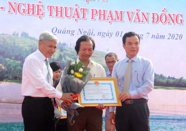 48 tác phẩm, cụm tác phẩm Văn học nghệ thuật được trao giải thưởng Phạm Văn Đồng