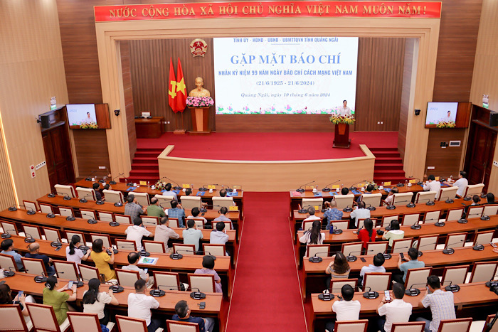 Quảng Ngãi: Gặp mặt các cơ quan báo chí nhân kỷ niệm 99 năm Ngày Báo chí Cách mạng Việt Nam