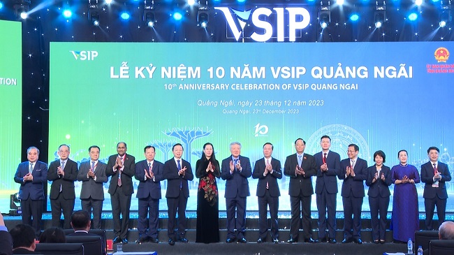 Lễ Kỷ niệm 10 năm VSIP Quảng Ngãi