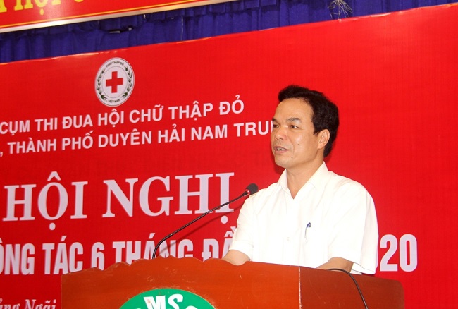 Hội nghị cụm thi đua Hội Chữ thập đỏ các tỉnh duyên hả Nam Trung bộ