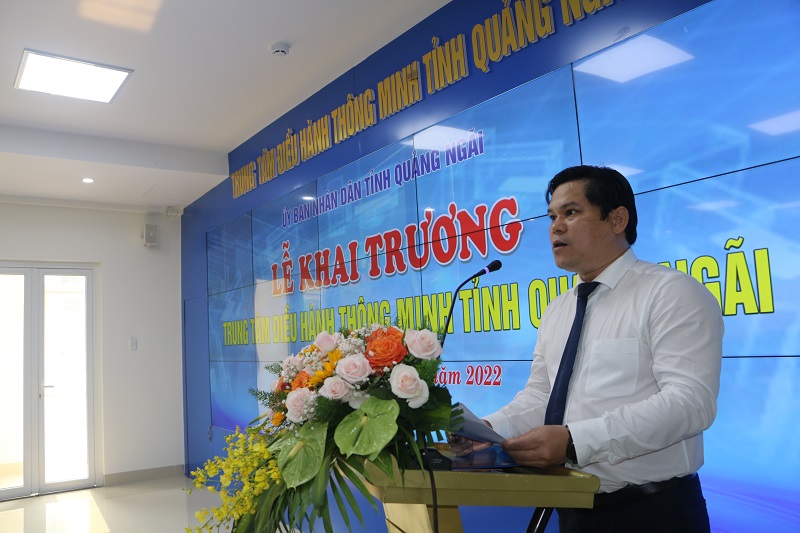 Phó Chủ tịch UBND tỉnh Trần Phước Hiền phát biểu tại buổi lễ