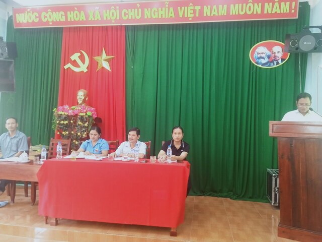 Tổ đại biểu HĐND xã tại thôn Môn