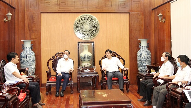 Phó Chủ tịch UBND tỉnh Trần Phước Hiền tiếp Tổng Công ty Truyền tải điện Quốc gia