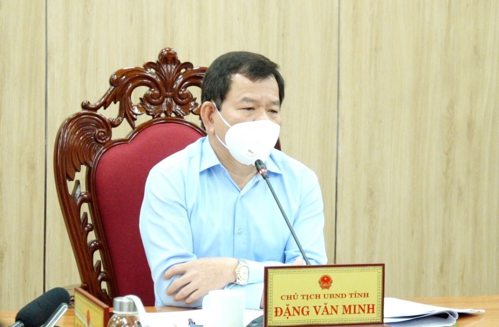 Chủ tịch UBND tỉnh Đặng Văn Minh: Không có giải pháp phòng, chống dịch nào hữu hiệu bằng tiêm vắc xin và ý thức chấp hành của người dân