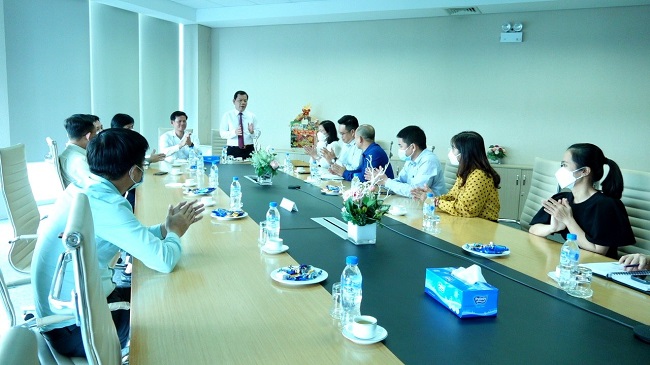 Chủ tịch UBND tỉnh thăm, chúc Tết các doanh nghiệp trên địa bàn Khu kinh tế Dung Quất