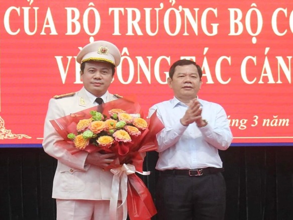 Đại tá Hoàng Anh Tuấn giữ chức Phó Giám đốc Công an tỉnh Quảng Ngãi
