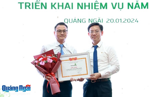 Vietcombank Quảng Ngãi tổng kết công tác Đảng và hoạt động kinh doanh năm 2023