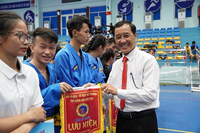 Quang Ngai opens Vovinam Youth Championship 2024