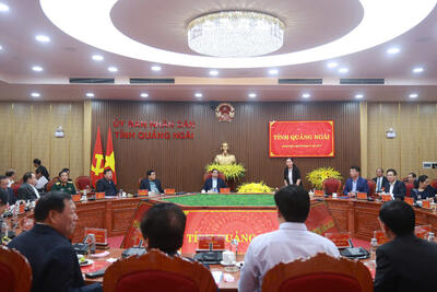 Quang cảnh buổi làm việc