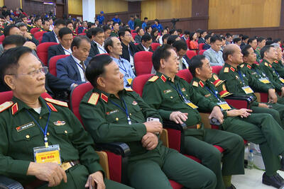 Đông đảo cán bộ, lực lượng vũ trang tham dự Hội thảo “Khởi nghĩa Ba Tơ - Giá trị lịch sử và bài học kinh nghiệm”