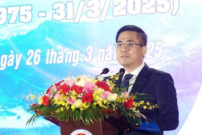 Chủ tịch UBND tỉnh Nguyễn Hoàng Giang phát biểu tại Lễ kỷ niệm