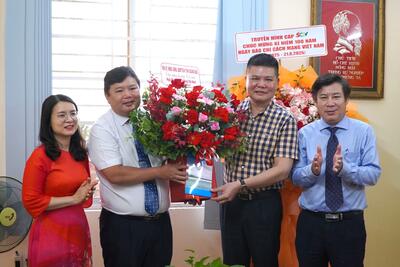 Thăm, chúc mừng Báo Công an nhân dân khu vực miền Trung - Tây Nguyên