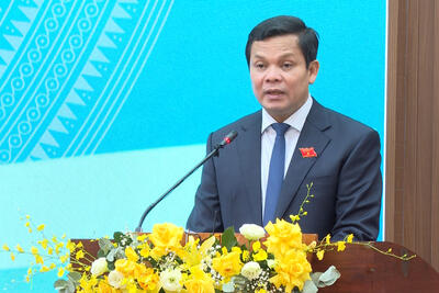 Chủ tịch HĐND tỉnh Nguyễn Đức Tuy phát biểu bế mạc kỳ họp