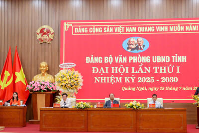 Đoàn Chủ tịch chủ trì Đại hội