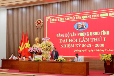 Đoàn Chủ tịch chủ trì Đại hội