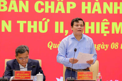 Phó Bí thư Tỉnh ủy, Chủ tịch HĐND tỉnh Nguyễn Đức Tuy chủ trì thảo luận Báo cáo tình hình thực hiện nhiệm vụ năm 2025, nhiệm vụ chủ yếu năm 2026