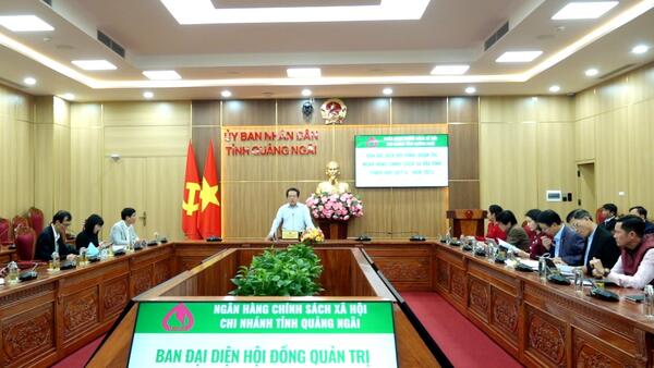 Ban Đại diện Hội đồng quản trị Ngân hàng Chính sách xã hội tỉnh triển khai nhiệm vụ năm 2025