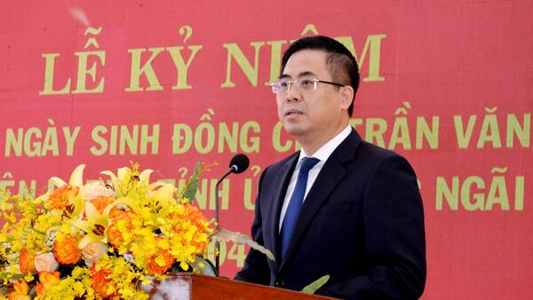 Kỷ niệm 100 năm Ngày sinh đồng chí Trần Văn An