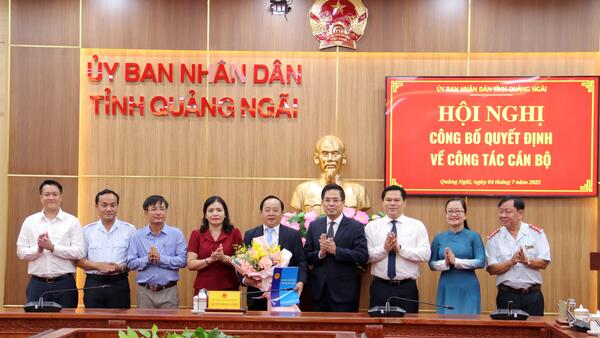 Ông Nguyễn Văn Điệu giữ chức vụ Chánh Thanh tra tỉnh Quảng Ngãi