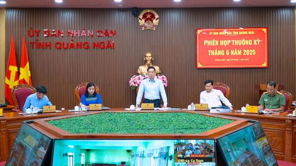 UBND tỉnh họp phiên thường kỳ tháng 6 năm 2025
