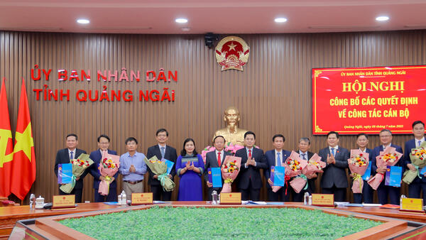 Ông Lương Kim Sơn giữ chức Trưởng Ban Quản lý KKT Dung Quất và các KCN Quảng Ngãi