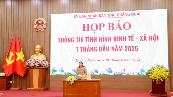 Họp báo thông tin tình hình kinh tế - xã hội 7 tháng đầu năm 2025