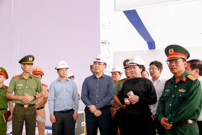 Chủ tịch UBND tỉnh Nguyễn Hoàng Giang kiểm tra công tác chuẩn bị cho các sự kiện quan trọng của tỉnh