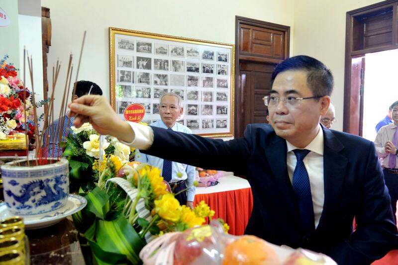Kỷ niệm 100 năm Ngày sinh đồng chí Trần Văn An