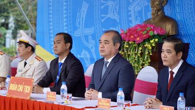 Quang Ngai military enlistment ceremony