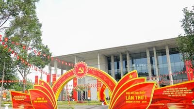 Decoration at the Provincial Conference and Exhibition Center
