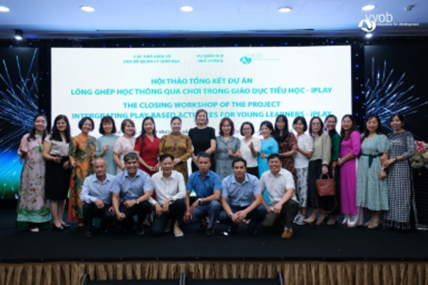 VVOB Vietnam concludes the 1.5-year extension phase of the iPLAY project