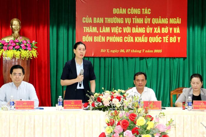 Promoting strategic role, making Bờ Y western driving force of Quảng Ngãi province