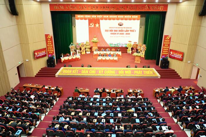 First Congress of the Party Committee of Quảng Ngãi Provincial People's Committee for the 2025–2030 term