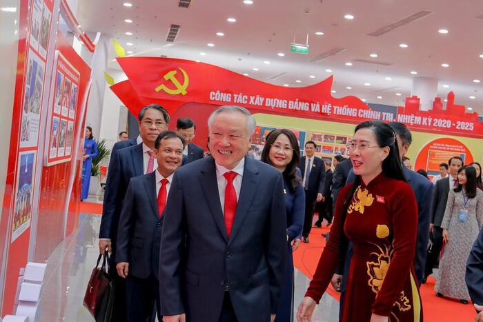 Party and State leaders attend opening of the 1st Provincial Party Congress of Quảng Ngãi