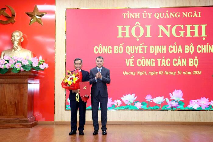 Hồ Văn Niên appointed as Secretary of Quảng Ngãi Provincial Party Committee