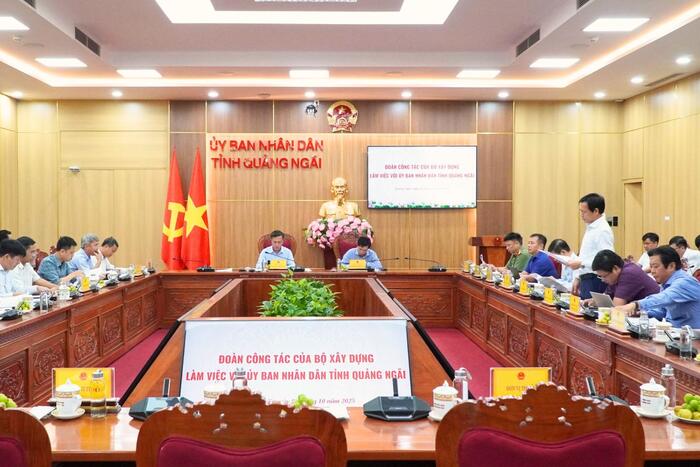 Deputy Minister Nguyễn Việt Hùng works with Quảng Ngãi to accelerate social housing development
