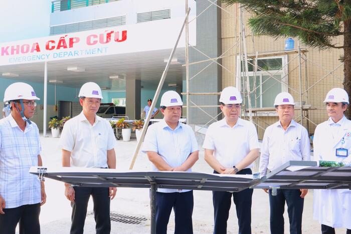 PPC’s Chairman Nguyễn Hoàng Giang inspects progress of key provincial projects