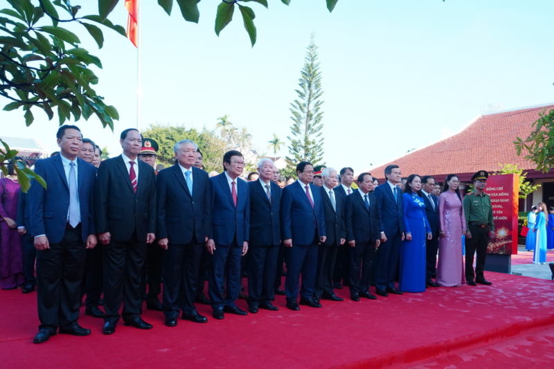 Party and State leaders pay tribute to Prime Minister Phạm Văn Đồng